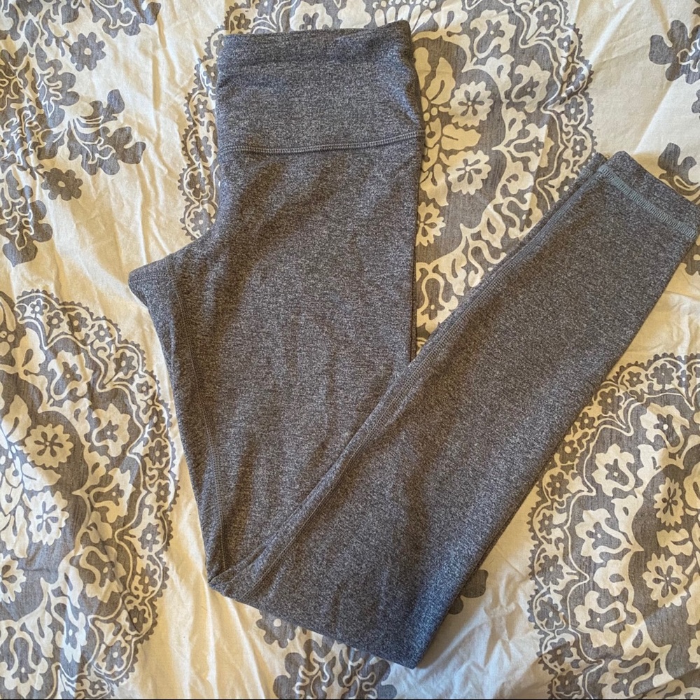 Lululemon Wunder Under Leggings Heathered Slate